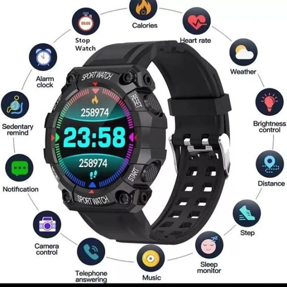 Smartwatch militar unisex